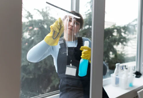 Nettoyage de vitres intérieures et extérieures à Fontenelle